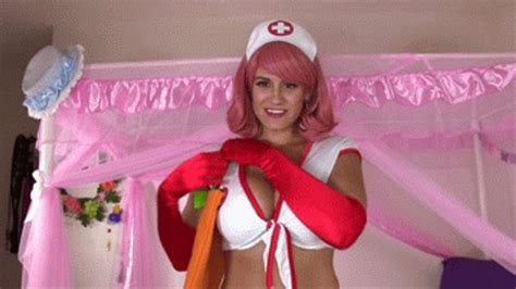 Stepdaughters Sexy Nurse Costume Hd Mp4 Miss Penny Barber Clips4sale