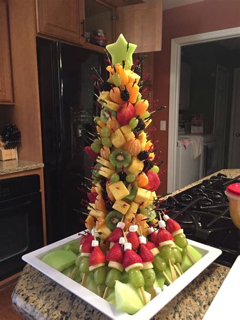 Fruit Christmas Tree Platter Christmas Tree Fruit And Cheese Platter