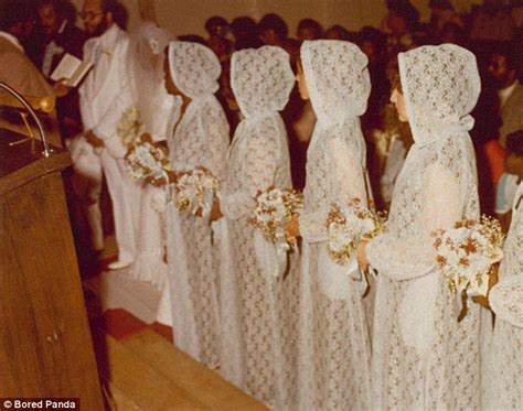 hilarious pictures reveal worst bridesmaids dresses ever daily mail online