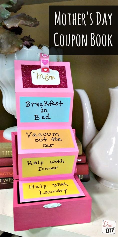 Cute mothers day gifts diy. How to Create an Easy Unique Mother's Day Coupon Book ...