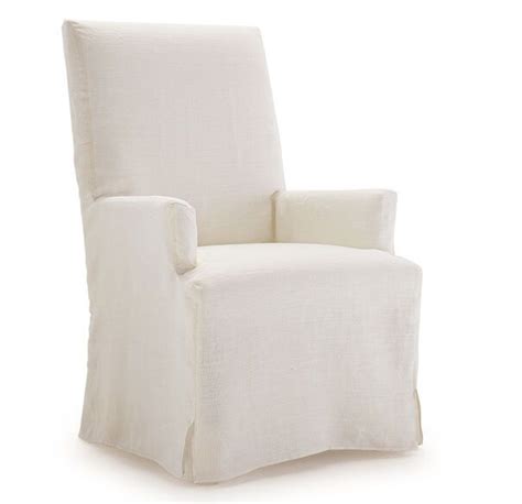 Change up your home decor with slipcovers for your chairs. JULIA TALL ARM DINING CHAIR - SLIPCOVER, | Slipcovers for ...