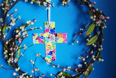 That's why, under current church law, the days of abstinence fall during lent, the season of spiritual preparation for easter. Easter Mosaic Cross | Fun Family Crafts