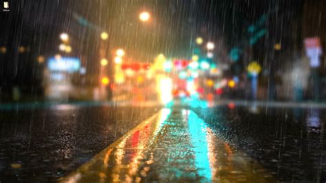 1920x1080px 1080p Free Download Rain On The Road Cities Live