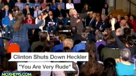 hillary clinton heckled by new hampshire lawmaker at town hall youtube