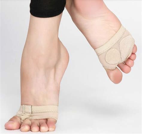 Professional Belly Ballet Dance Toe Practice Shoe Foot Thongs Half Sole