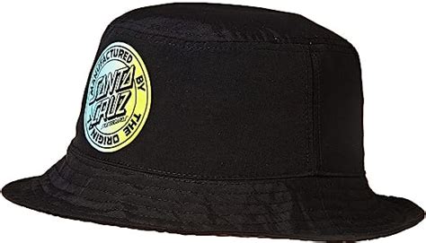Santa Cruz Dot Fade Bucket Hat One Size Black Santa Cruz Uk