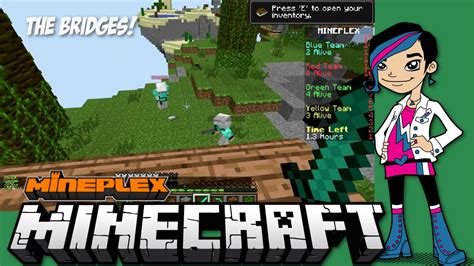 Minecraft Monday Ep46 The Bridges Game Play On The Mineplex Server