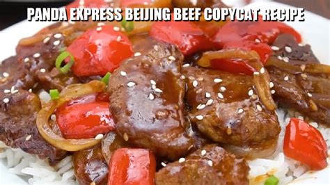 Panda Express Beijing Beef Copycat Sweet And Savory Meals Youtube