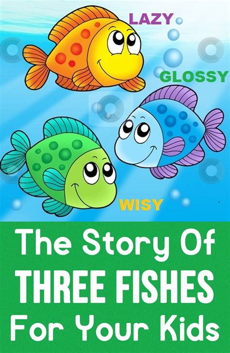 The Story Of Three Fishes For Your Kids To Read English Stories For