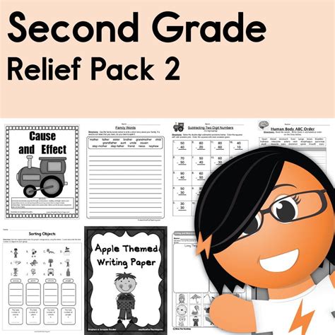 Second Grade Coronavirus Relief Pack 2 Have Fun Teaching