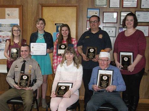Deer Park Vfw Presents Community Service Youth Awards Garrett County