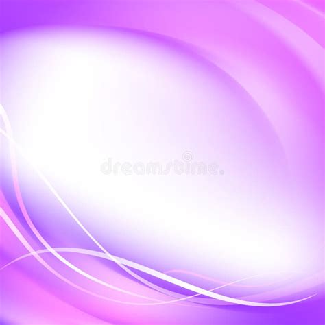 Abstract Smooth Violet Lines Stock Vector Illustration Of Power