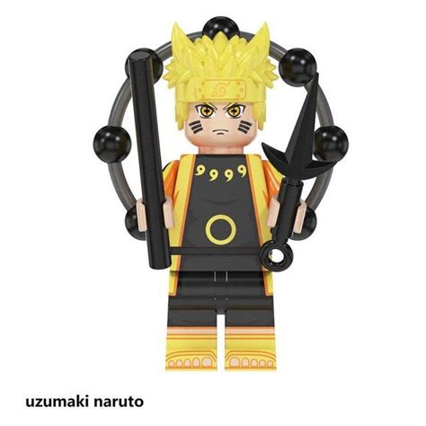 Naruto Building Blocks Sasuke Kakashi Akatsuki Bricks Anime Mini Action