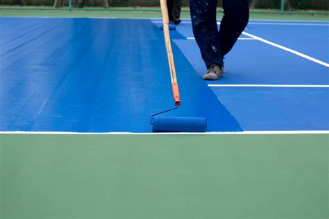 Paint For Outdoor Tennis Courts Playgrounds And Sports Surfaces