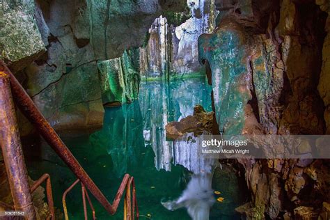 The Sawailau Caves Are Popular Underwater Caves High Res Stock Photo