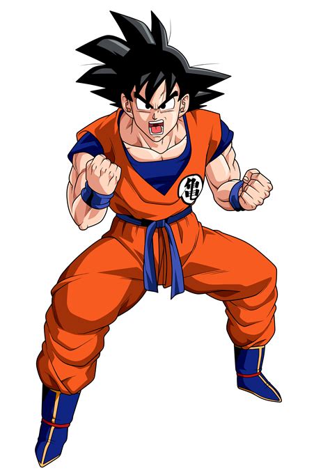 Goku Desenho Dragon Ball Z Personagens Png Dragon Ball Goku Png Image