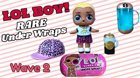Lol Boy Scribbles Unboxing Rare Surprise Under Wraps Wave 2 Series 4