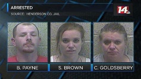 three arrested on drug charges in henderson