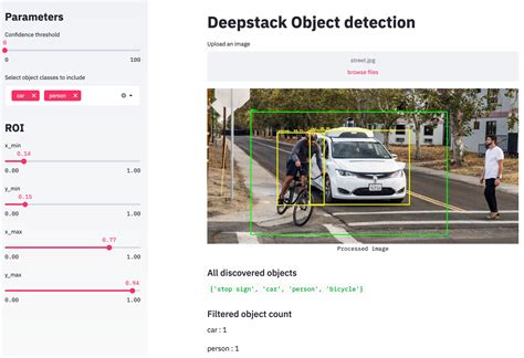 Deepstack Object Detection UI Show The Community Streamlit