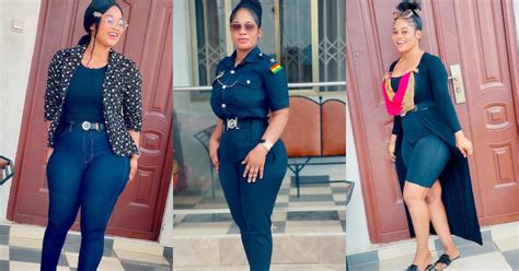 Akosua Vee 12 Photos That Explain Why She Is The Most Beautiful Police