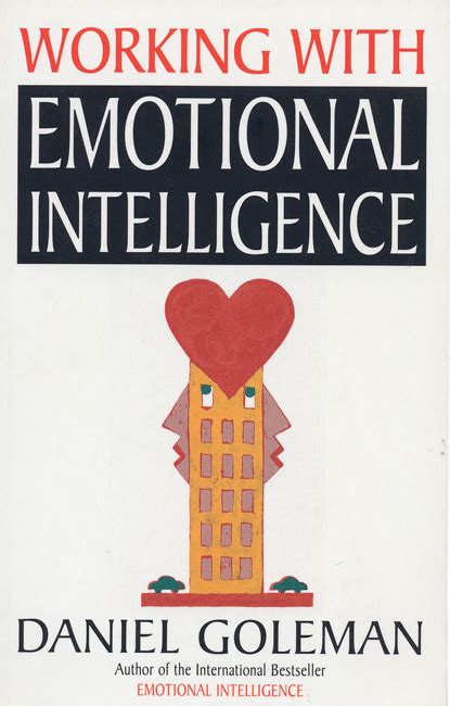 Working With Emotional Intelligence By Goleman Daniel 9780747543848
