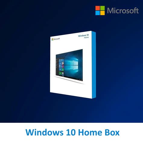 Buy Windows 10 Home Box A Key Of A Licensed Operating System For A