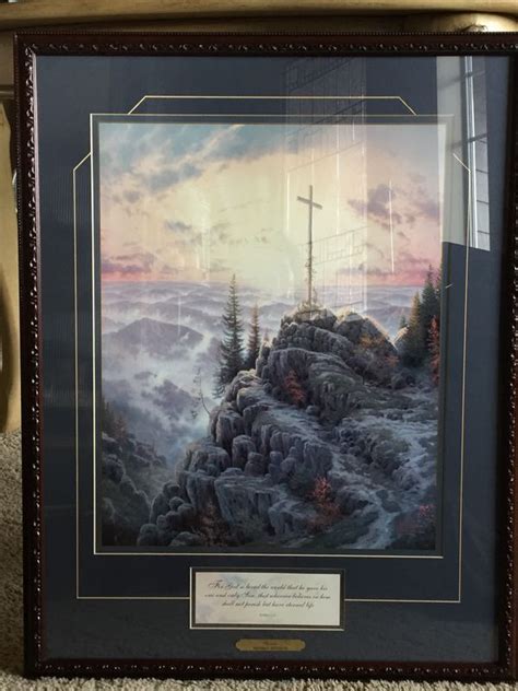 Thomas Kinkade “sunrise” Authentic Framed Print 275 H X 215 W For Sale In Bonney Lake Wa