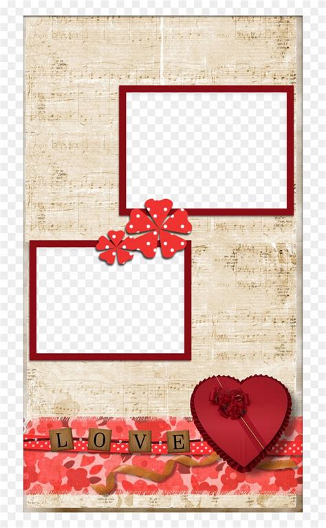 Free Download Love Photo Frames For Two Hd Png Download 720x1280
