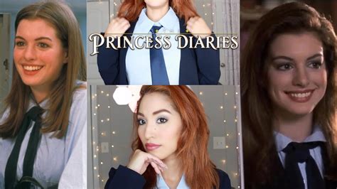 mia thermopolis inspired hair and makeup the princess diaries feat yesstyle skincare youtube