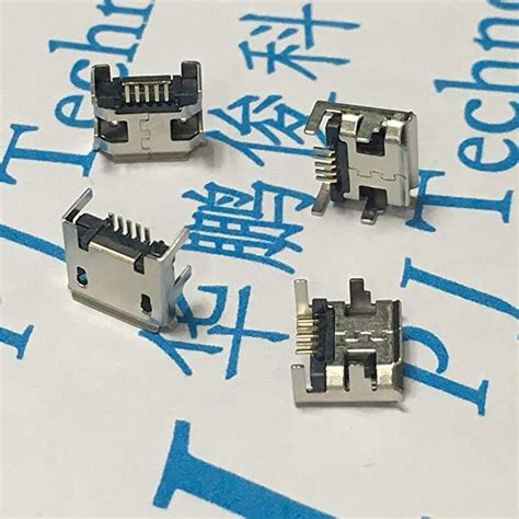 Buy Buyme 10pcslot Micro Usb Connector Jack Female Type 5pin Smt Tail