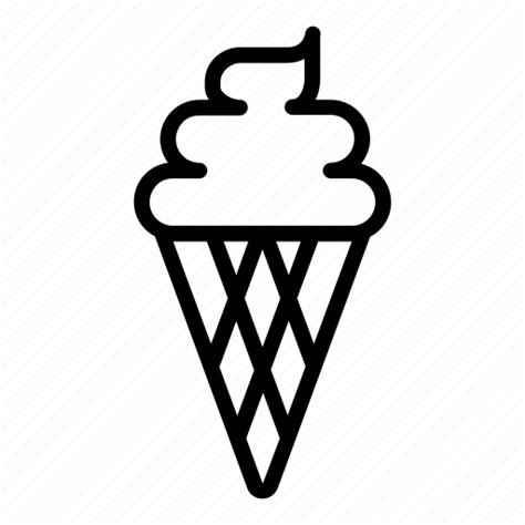 Dessert, ice cream icon, icecream, icecream icon, soft serve, soft serve icon, sweet icon