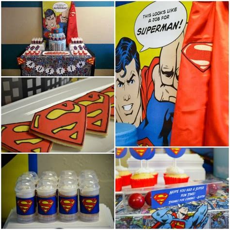 Superman Birthday - Party planning tips & inspiration from Printable