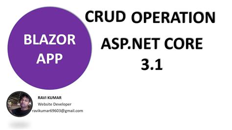 Crud Operation Using Blazor With Entity Framework Core In Asp Net Core Vrogue