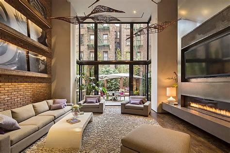 Modern Townhouse With Loft Design New York City Architectural