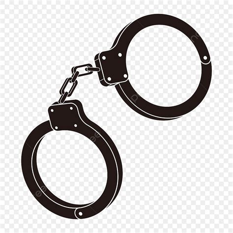 Handcuff Cartoon Clipart Transparent PNG Hd Cartoon Vector Handcuffs
