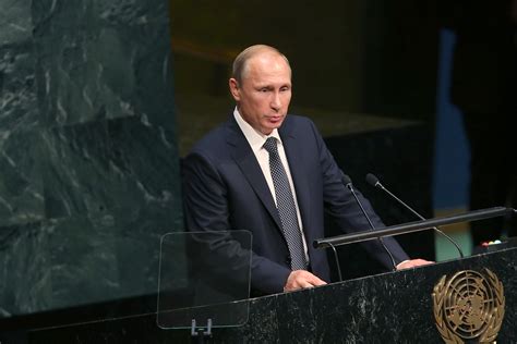 Putin Chides The West For Fostering Violence In The Middle East The