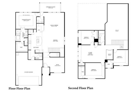 Pulte Hawthorne Floor Plan Floorplans Click