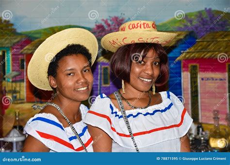 santo domingo dominican republic girls in traditional dominican dress el conde street