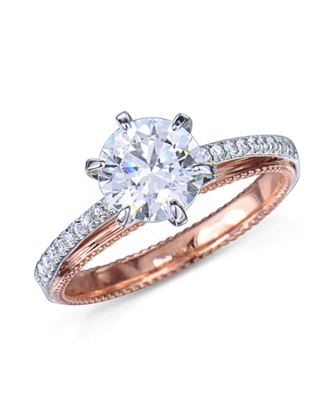 17 Rose Gold And Platinum Wedding Rings Important Concept