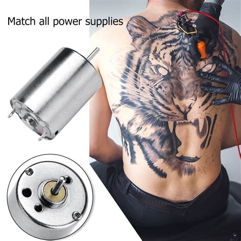 Complete Tattoo Machine Kit Set Tattoo Motor Parts Dragon Rotary Tattoo