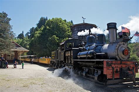 Voyagers Roaring Camp Railroads Santa Cruz Beach Train
