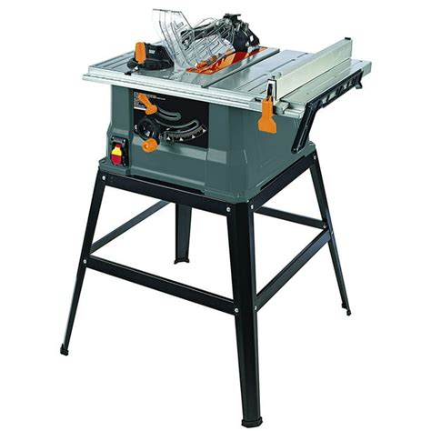 Truepower 10 Inch 15amp Table Saw W Steel Stand