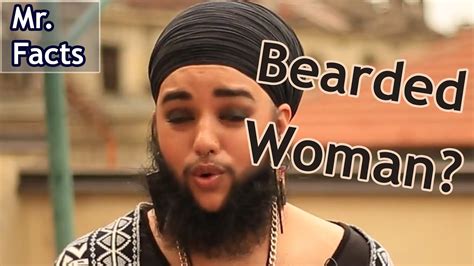 This Woman Has A Full Grown Beard Youtube
