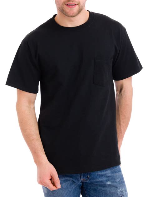 hanes-hanes-men-s-tagless-pocket-t-shirt,-black,-small-walmart-com-walmart-com