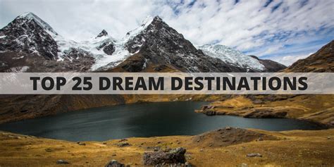 Top 25 Dream Destinations Around The World Roarloud