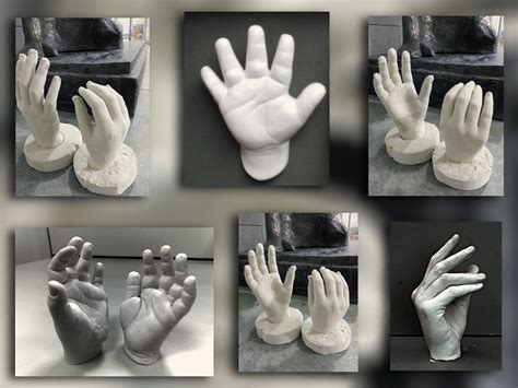 How To Make A Cast Of Your Hand Concrete Crafts Crafts Cement Crafts