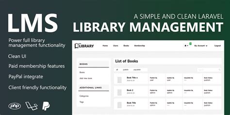 Library Management System Laravel Php By Devsajib Codester