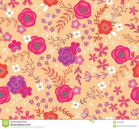 Frequent special offers and discounts up to 70% off for all products! Woodland Cottage Floral Seamless Vector Pattern Stock ...