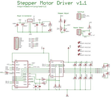 Stepper Motor Driver Ic L297 Circuit Scanmars