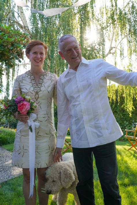 Tech Vet And Physicist Christina Lomasney Marries James Mattis Retired